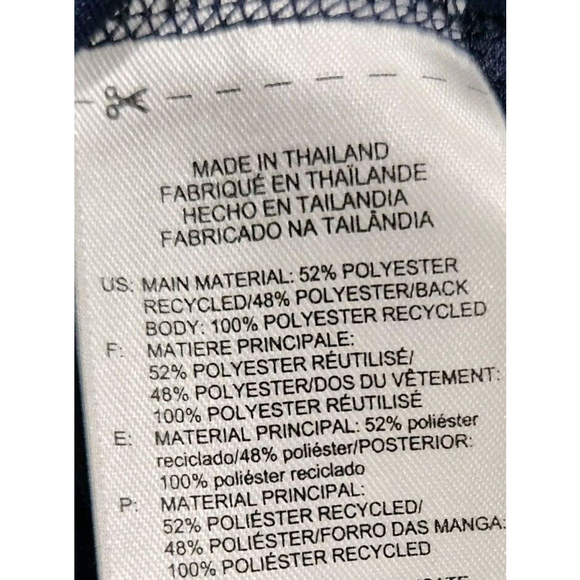 Reebok SpeedWick Mens Shirt Large Short Sleeves Front Graphic Logo Performance - Picture 8 of 8